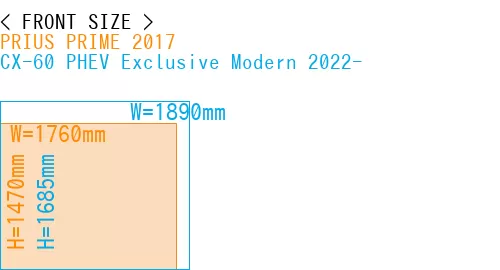 #PRIUS PRIME 2017 + CX-60 PHEV Exclusive Modern 2022-